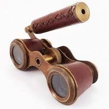 antique binocular