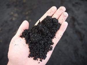 black sand