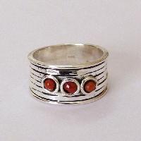 Indian 925 silver gemstone ring jewelry