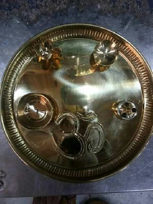 Brass Pooja Thali