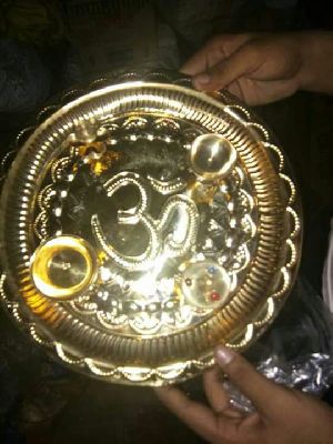 Brass Pooja Thali