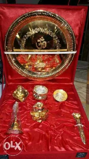 Brass Pooja Thali