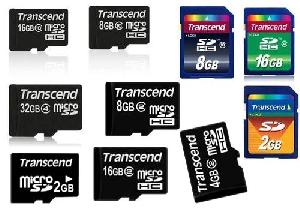 Transcend Memory Cards