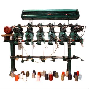 SIX HEADS THREAD WINDING MACHINE