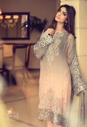 Maria B Chiffon Pakistani Suit