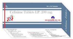 Cefixime 200mg Tablets
