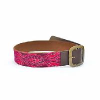 Pink Ikat Waist Belt