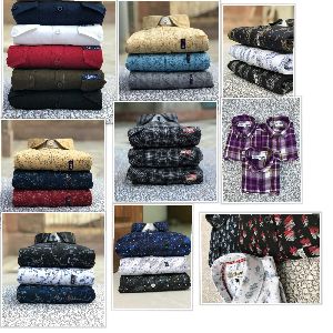 Branded mens Printed & plain casual shirts