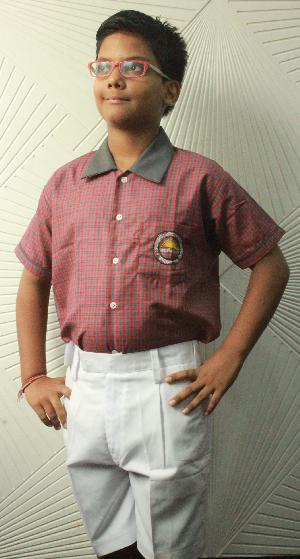 School Uniform Half Shirt & Half Pants