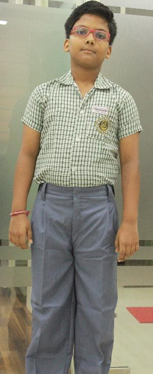 School Uniform Half Shirt & Trousers