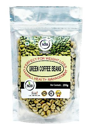 N2B A GRADE GREEN COFFEE BEANS 200g