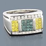 white blue yellow mens-diamond ring-175ct-p-43946