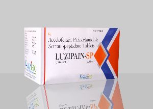 Aceclofenac Paracetamol serratiopeptidase Tablets