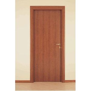 Dark Brown Laminated Bathroom Door