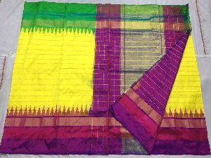 Handloom Pochampally Ikkat Pure Silk Sarees