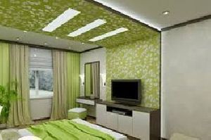 Bedroom Gypsum False Ceiling Services