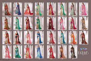 ambica dreams georgette sarees