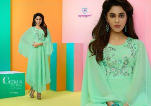 arihant sasya vol12 georgette designer kurtis