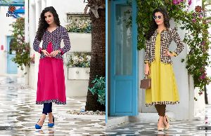 Baanvi elina cotton kurtis