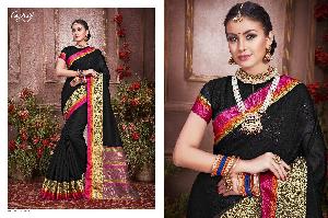 Cotton Weaving Designer Sarees