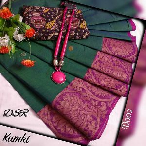 DSR brand V002 chettinad cotton sarees combo