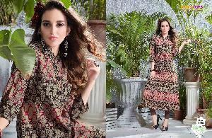 Georgette Printed Kurtis