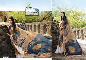 georgette printed sarees