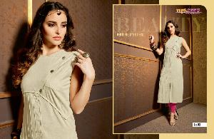 linen long kurtis