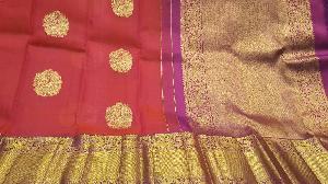 organza kanjeevaram silk sarees