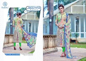 cambric cotton printed salwar kameez