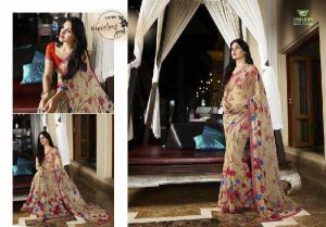 georgette printed sarees