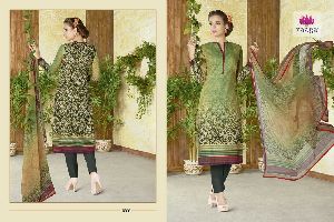 1512 cotton digital printed suits