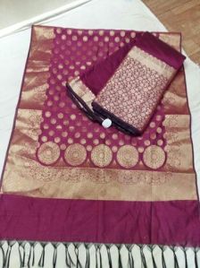 silk dupatta banarasi silk suits