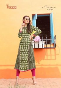 haya florence rayon kurtis