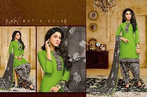 kapil trendz sringaar cotton embroidered suits