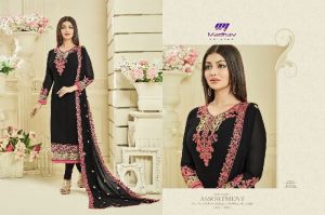 madhav innaya georgette embroidery suits