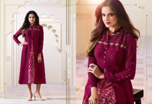 nitya lt 1500 series georgette kurtis