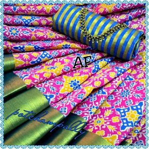 pochampally tussar silk sarees