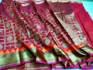 pure banaras chanderi sarees