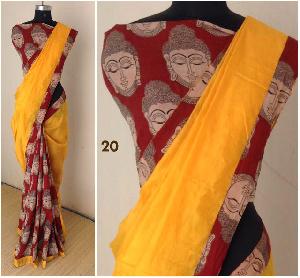 chanderi kalamkari sarees