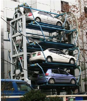 rotary car parking system