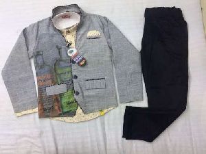 Boys Party Wear Blazer Suit