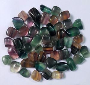 Multi Fluorite Tumbled Stones