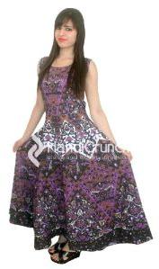 Beautiful Ethnic Mandala Evening Gown Dress