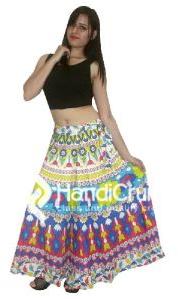 Cotton Women Long Skirt