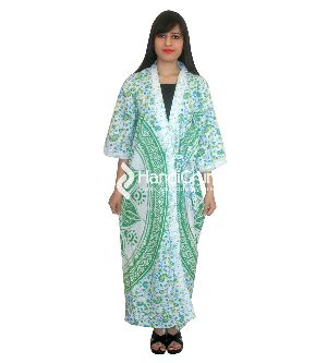 Indian Ombre Cotton Bath Robe