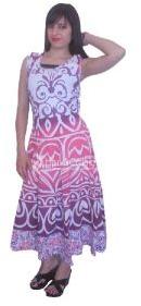 Pink Purple Ombre Mandala Sleeveless Evening Gowns Dress