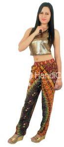 Women Printed Handmade Trouser