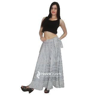 mandala white skirt