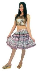 Beautiful designer handmade short skirt